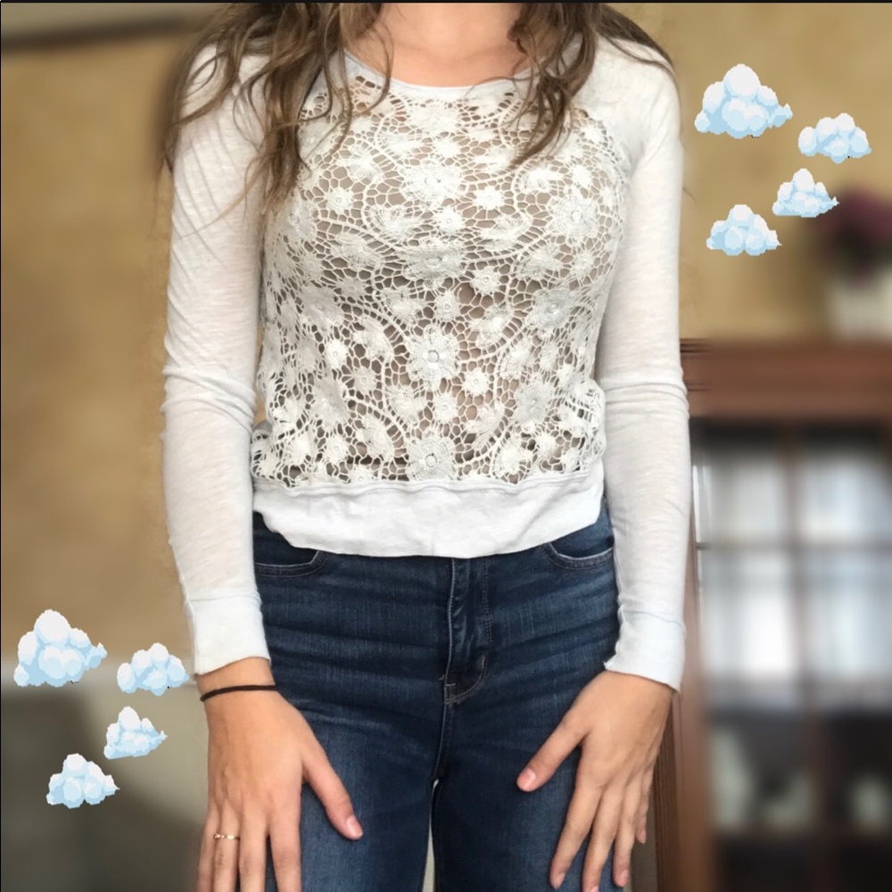 Abercrombie & Fitch lace top